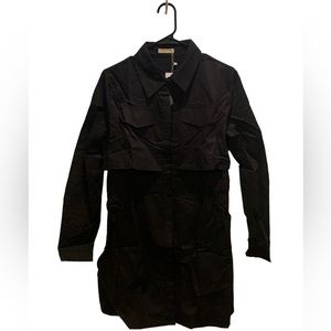Hotouch Black Semi-casual Button Up